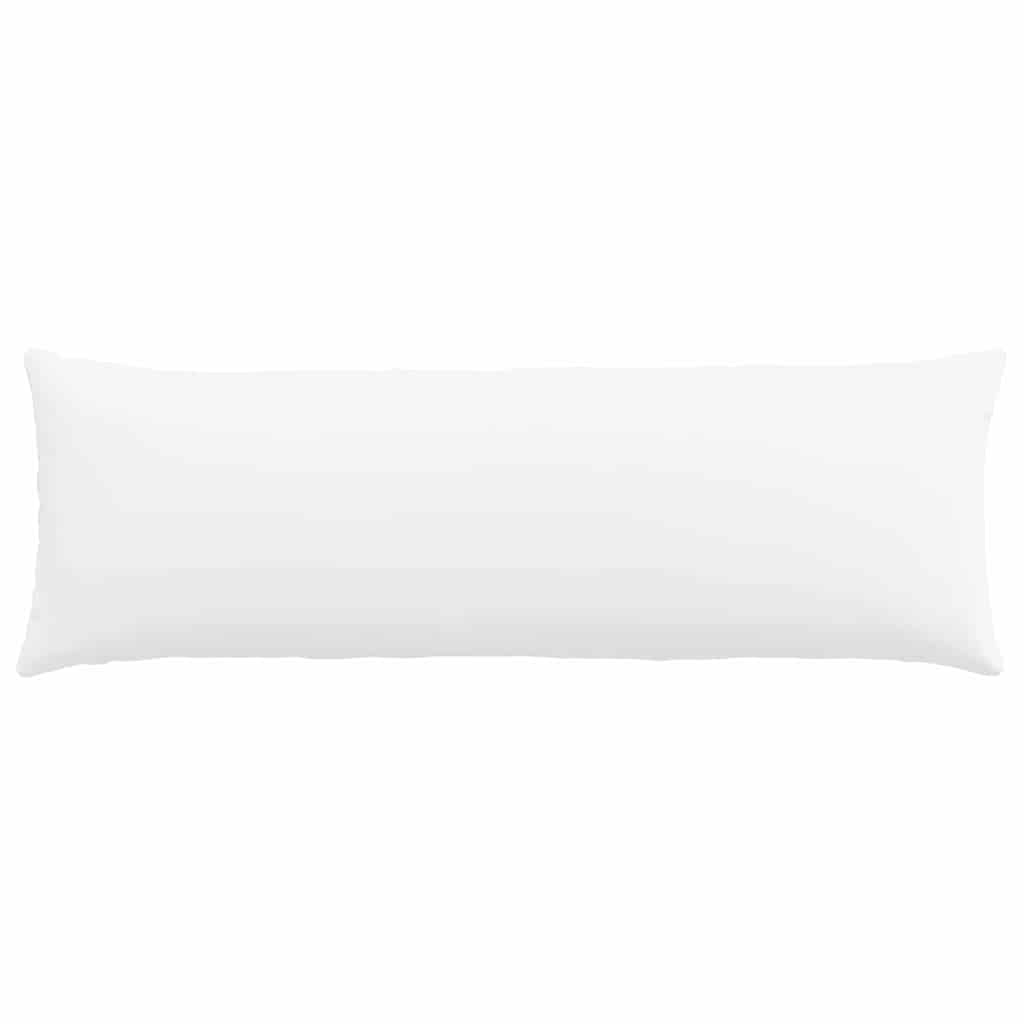 Cuscini da Divano 2 pcs Bianco 120 x 40 cm Tessuto | homemem39
