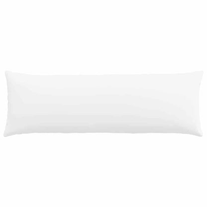 Cuscini da Divano 2 pcs Bianco 120 x 40 cm Tessuto | homemem39