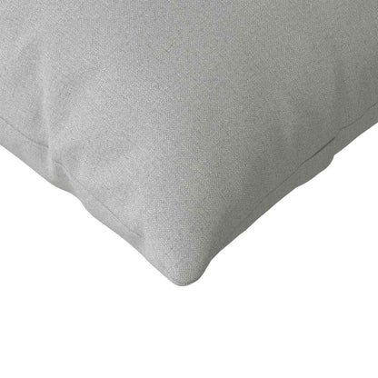 Cuscini da Divano 2 pcs Grigio Nuvola 120 x 40 cm Tessuto | homemem39