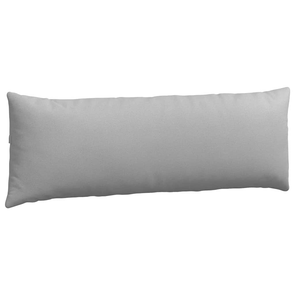 Cuscini da Divano 2 pcs Grigio Nuvola 120 x 40 cm Tessuto | homemem39
