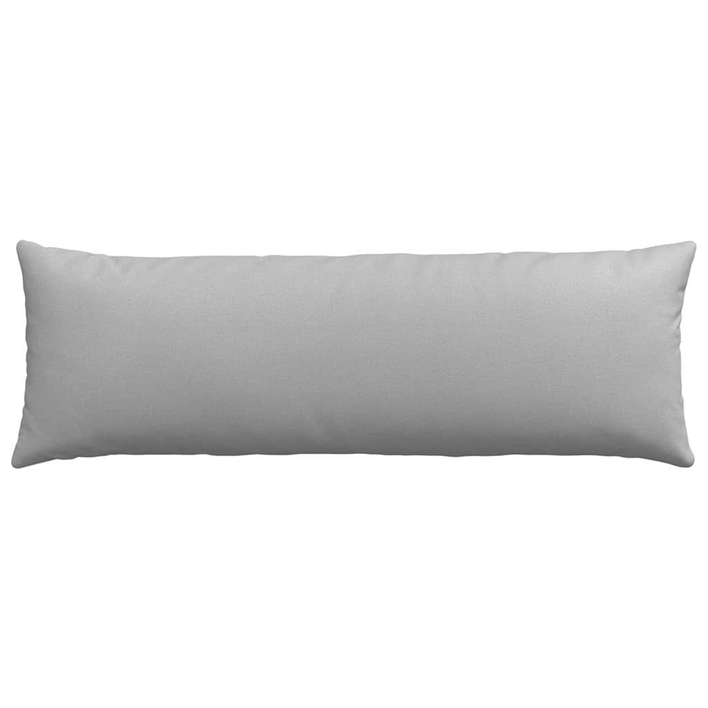 Cuscini da Divano 2 pcs Grigio Nuvola 120 x 40 cm Tessuto | homemem39