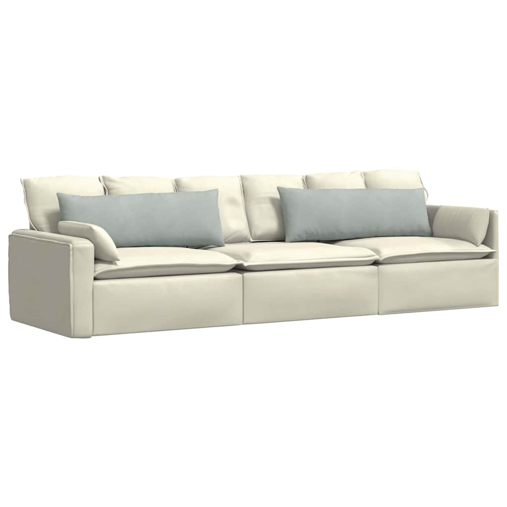 Cuscini da Divano 2 pcs Grigio chiaro 120 x 40 cm | homemem39