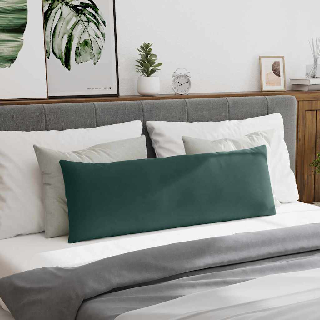 Cuscini da Divano 2 pcs Verde Scuro 120 x 40 cm | homemem39