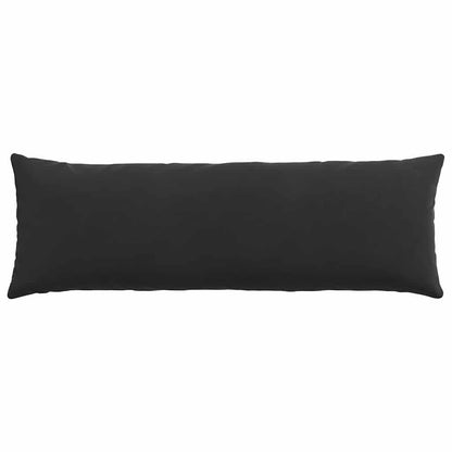 Cuscini da Divano 2 pcs Nero 120 x 40 cm Tessuto in Cords | homemem39