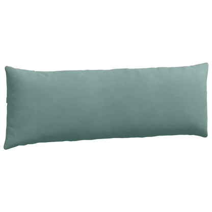 Cuscini da Divano 2 pcs Verde Mare 120 x 40 cm Tessuto in Cords | homemem39