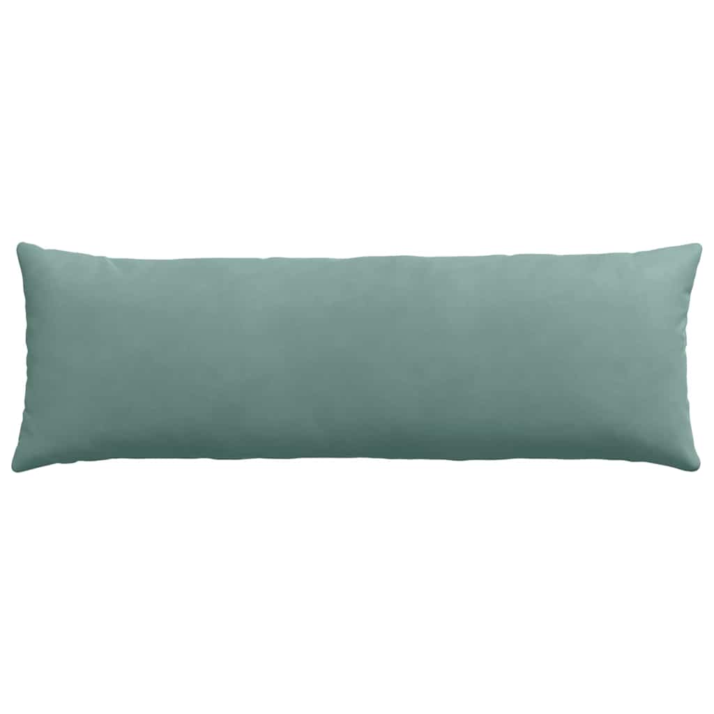 Cuscini da Divano 2 pcs Verde Mare 120 x 40 cm Tessuto in Cords | homemem39