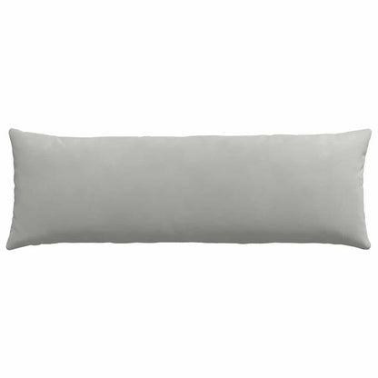 Cuscini da Divano 2 pcs Grigio chiaro 120 x 40 cm Tessuto | homemem39