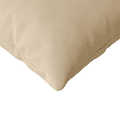 Cuscini da Divano 2 pcs Crema 120 x 40 cm Tessuto | homemem39