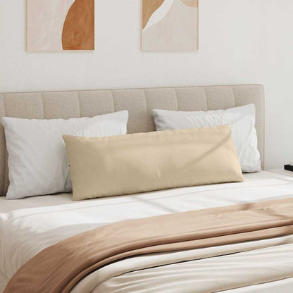 Cuscini da Divano 2 pcs Crema 120 x 40 cm Tessuto | homemem39