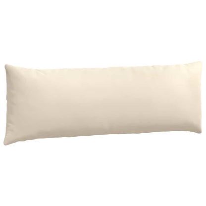 Cuscini da Divano 2 pcs Beige 120 x 40 cm Tessuto | homemem39
