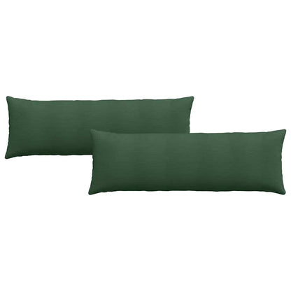 Cuscini da Divano 2 pcs Verde Scuro 120 x 40 cm | homemem39