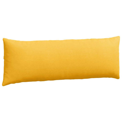 Cuscini da Divano 2 pcs Giallo Chiaro 120 x 40 cm | homemem39