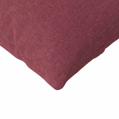 Cuscini da Divano 2 pcs Rosso Vino 145 x 40 cm Tessuto | homemem39
