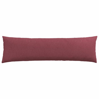 Cuscini da Divano 2 pcs Rosso Vino 145 x 40 cm Tessuto | homemem39
