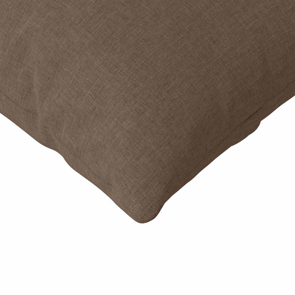 Cuscini da Divano 2 pcs Marrone 145 x 40 cm Tessuto | homemem39