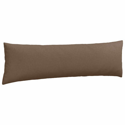 Cuscini da Divano 2 pcs Marrone 145 x 40 cm Tessuto | homemem39