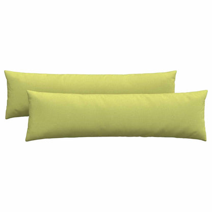 Cuscini da Divano 2 pcs Verde chiaro 145 x 40 cm Tessuto | homemem39