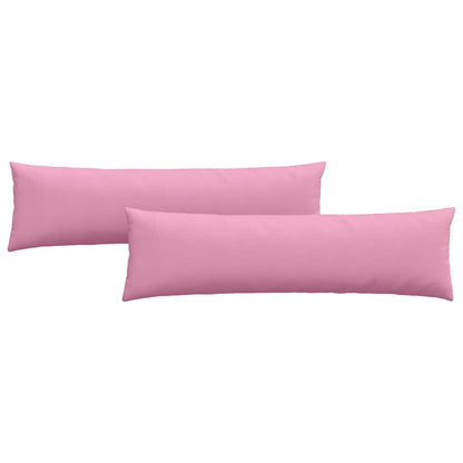 Cuscini da Divano 2 pcs Rosa 145 x 40 cm Tessuto | homemem39
