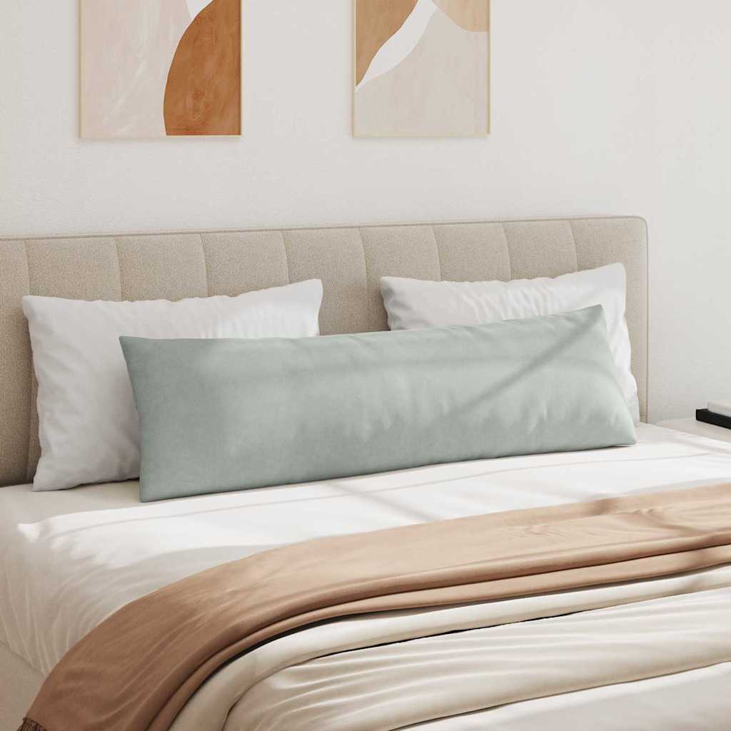 Cuscini da Divano 2 pcs Grigio chiaro 145 x 40 cm | homemem39
