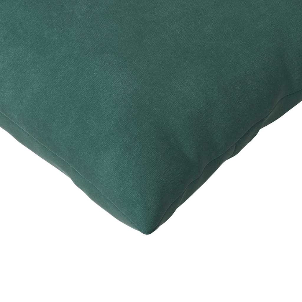 Cuscini da Divano 2 pcs Verde Scuro 145 x 40 cm | homemem39