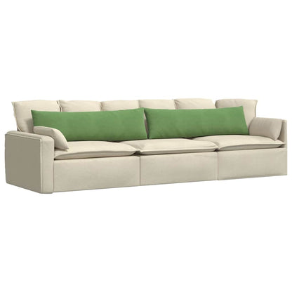 Cuscini da Divano 2 pcs Verde chiaro 145 x 40 cm | homemem39