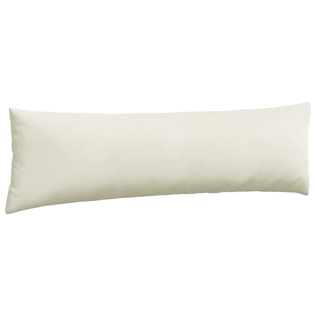 Cuscini da Divano 2 pcs Crema 145 x 40 cm Tessuto in Cords | homemem39