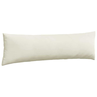 Cuscini da Divano 2 pcs Crema 145 x 40 cm Tessuto in Cords | homemem39