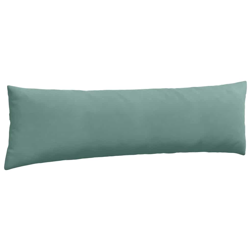 Cuscini da Divano 2 pcs Verde Mare 145 x 40 cm Tessuto in Cords | homemem39