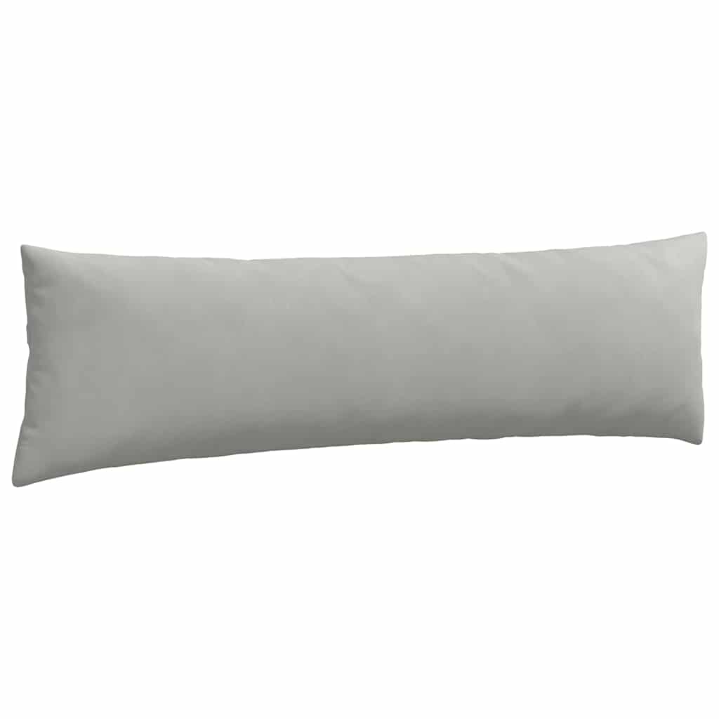 Cuscini da Divano 2 pcs Grigio chiaro 145 x 40 cm Tessuto | homemem39
