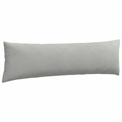 Cuscini da Divano 2 pcs Grigio chiaro 145 x 40 cm Tessuto | homemem39