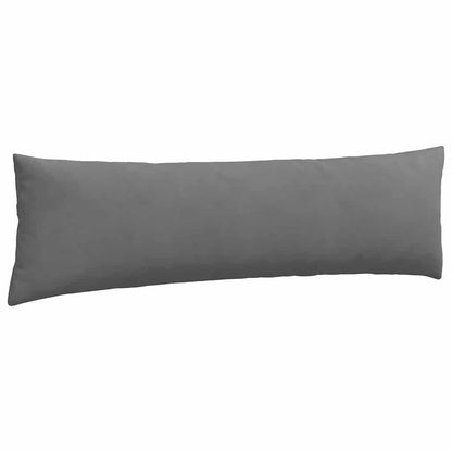 Cuscini da Divano 2 pcs Grigio scuro 145 x 40 cm Tessuto | homemem39