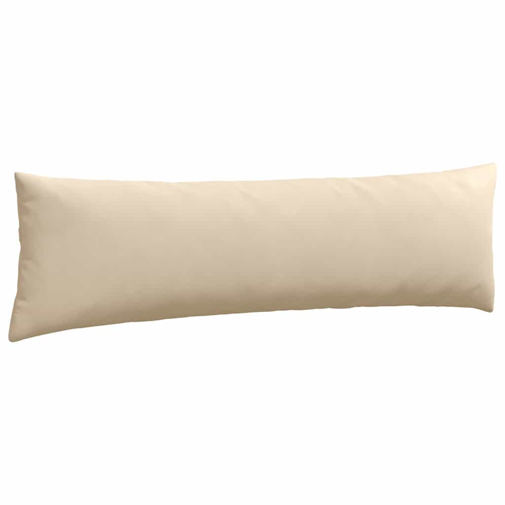 Cuscini da Divano 2 pcs Crema 145 x 40 cm Tessuto | homemem39