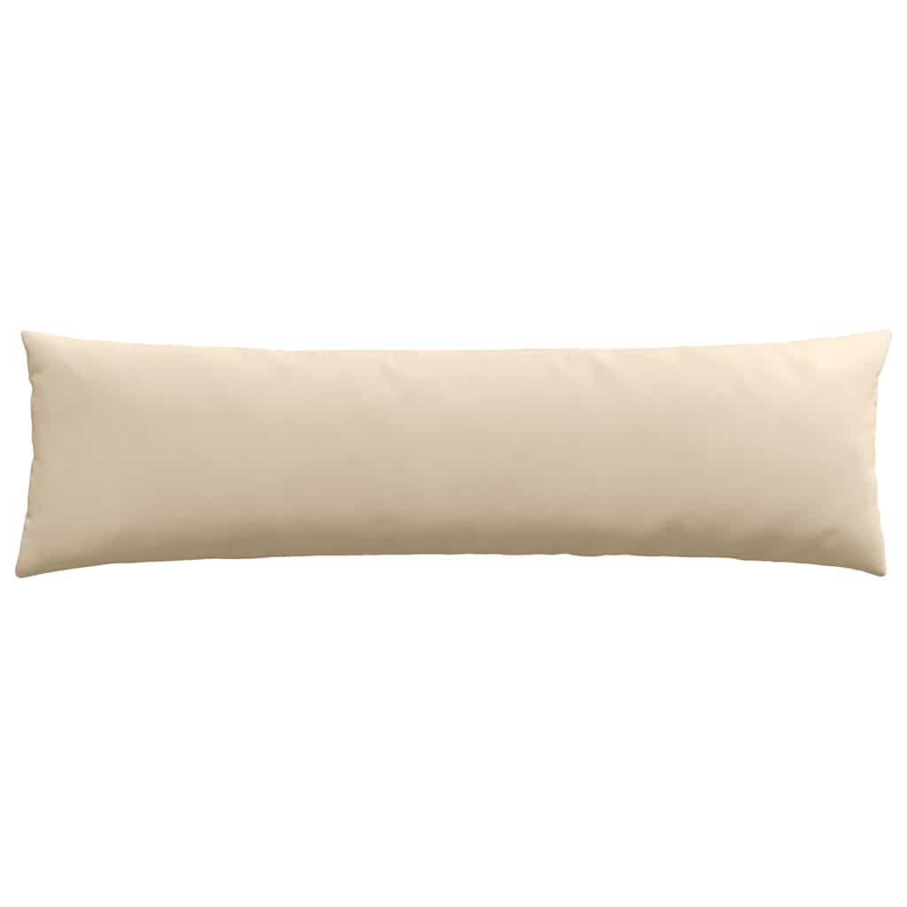 Cuscini da Divano 2 pcs Crema 145 x 40 cm Tessuto | homemem39