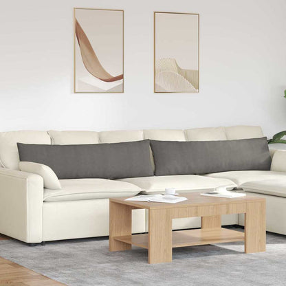 Cuscini da Divano 2 pcs Grigio chiaro 145 x 40 cm | homemem39