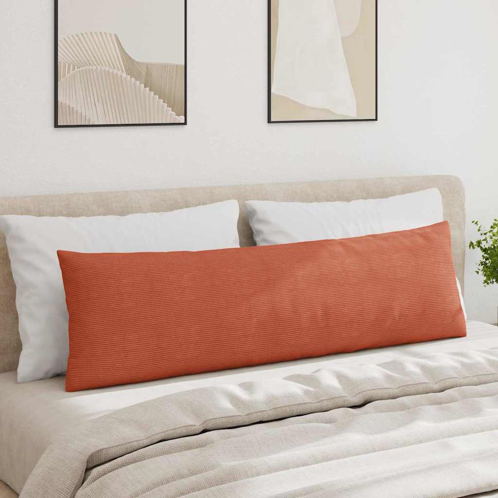 Cuscini da Divano 2 pcs Rosso Arancio 145 x 40 cm | homemem39