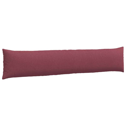 Cuscini da Divano 2 pcs Rosso Vino 200 x 40 cm Tessuto | homemem39