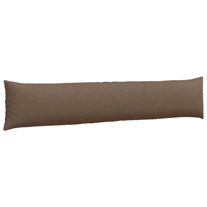 Cuscini da Divano 2 pcs Marrone 200 x 40 cm Tessuto | homemem39