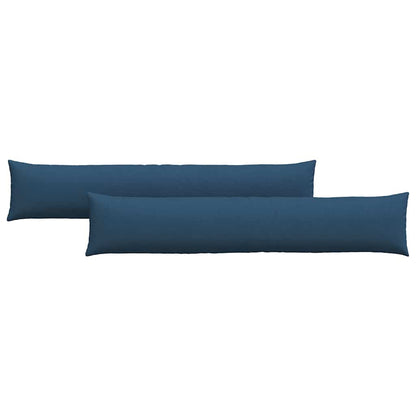 Cuscini da Divano 2 pcs Blu 200 x 40 cm Tessuto | homemem39