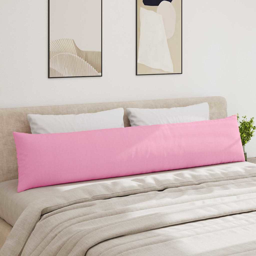 Cuscini da Divano 2 pcs Rosa 200 x 40 cm Tessuto | homemem39
