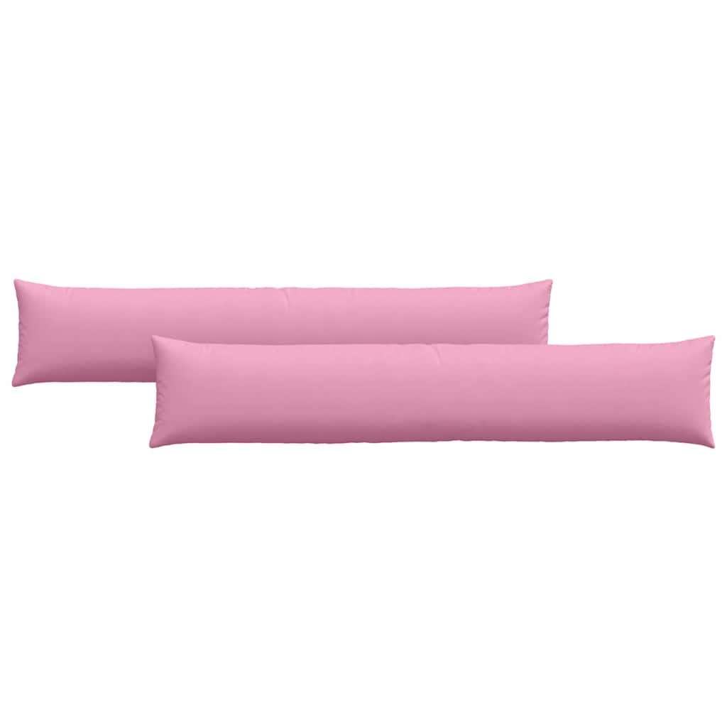 Cuscini da Divano 2 pcs Rosa 200 x 40 cm Tessuto | homemem39