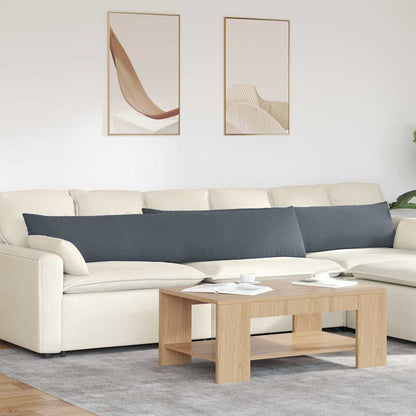 Cuscini da Divano 2 pcs Grigio scuro 200 x 40 cm | homemem39