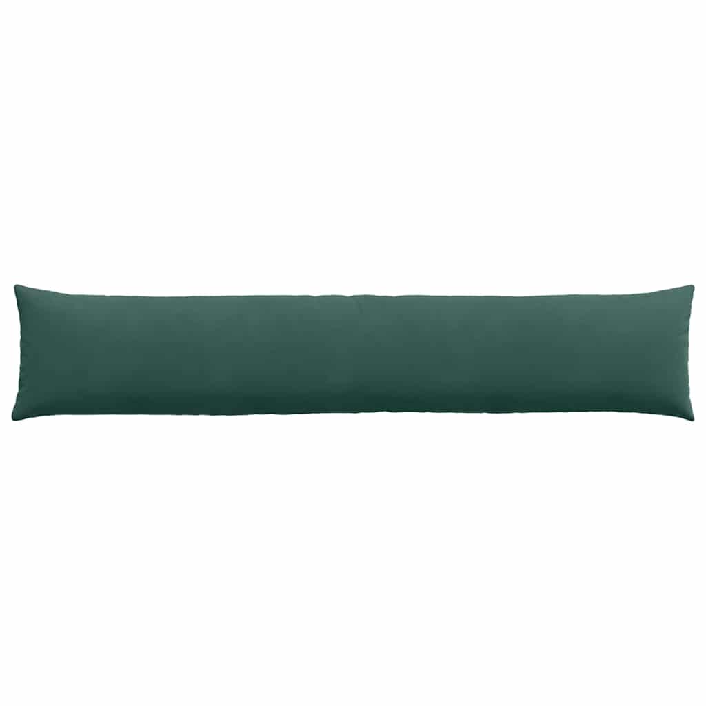 Cuscini da Divano 2 pcs Verde scuro 200 x 40 cm | homemem39