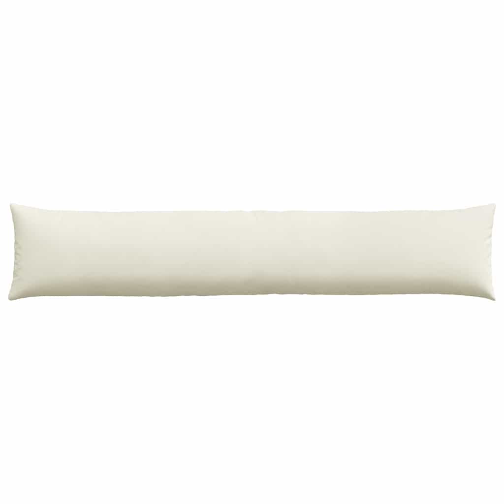 Cuscini da Divano 2 pcs Crema 200 x 40 cm Tessuto in Cords | homemem39