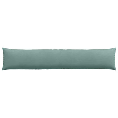 Cuscini da Divano 2 pcs Verde Mare 200 x 40 cm Tessuto in Cords | homemem39