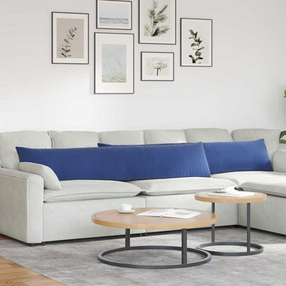 Cuscini da Divano 2 pcs Blu Polizia 200 x 40 cm | homemem39