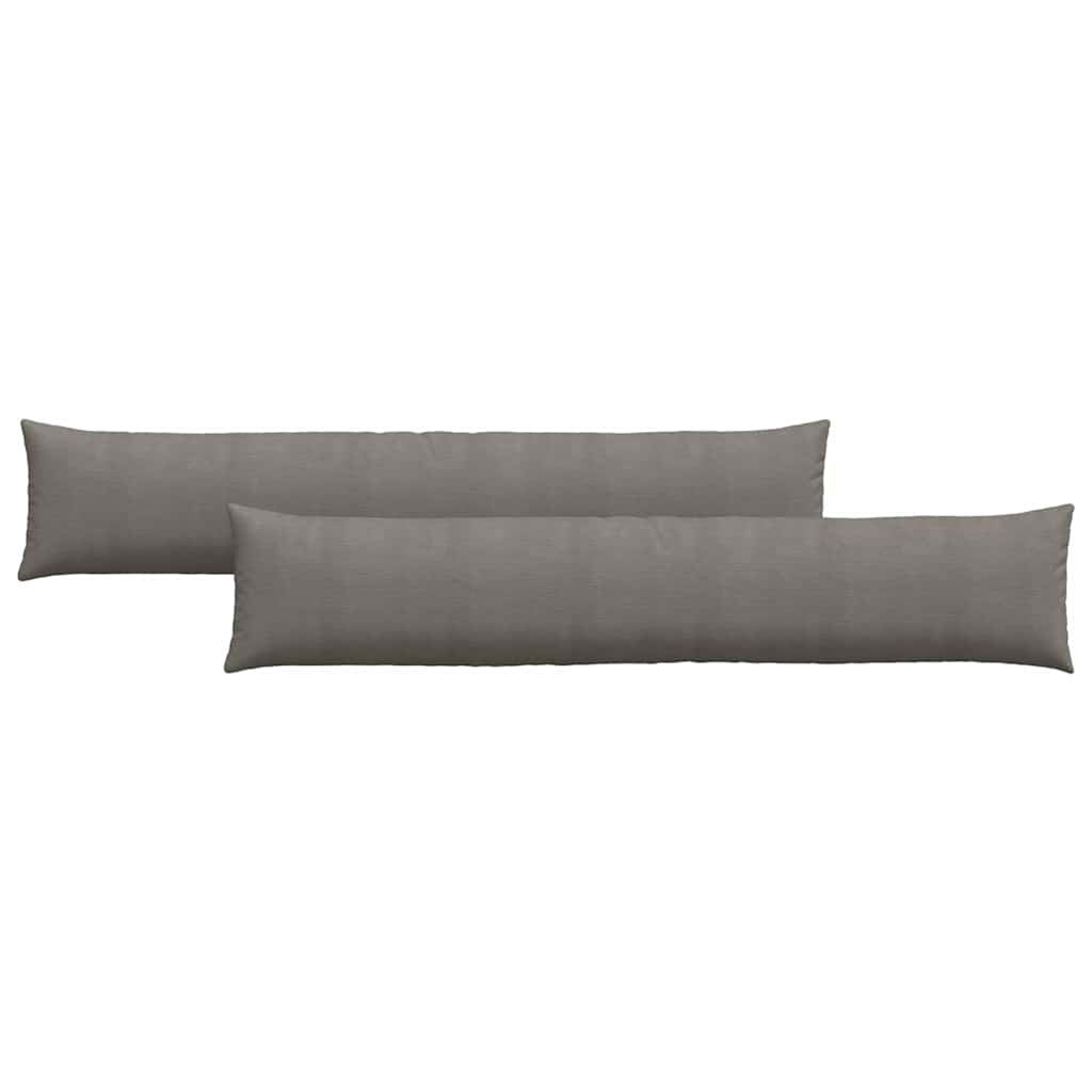Cuscini da Divano 2 pcs Grigio chiaro 200 x 40 cm | homemem39