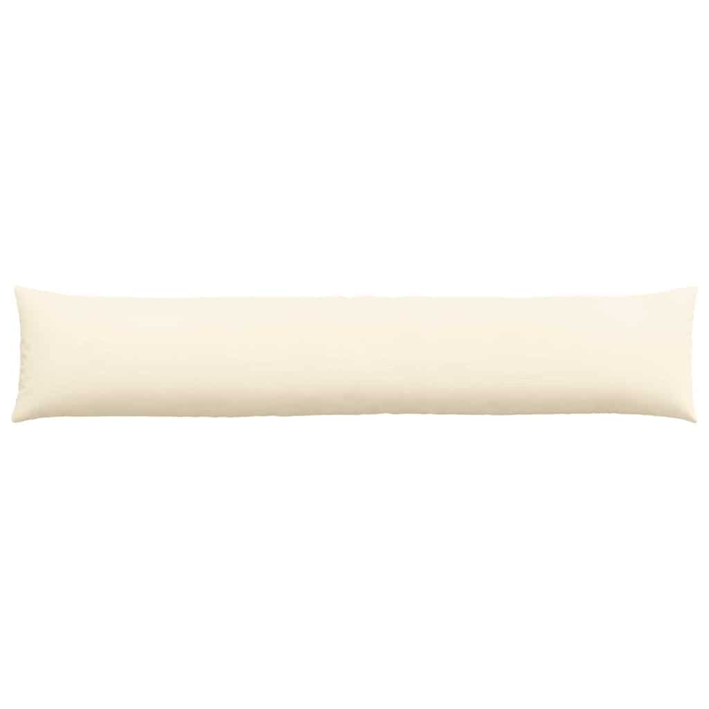 Cuscini da Divano 2 pcs Crema 200 x 40 cm Tessuto in Cords | homemem39