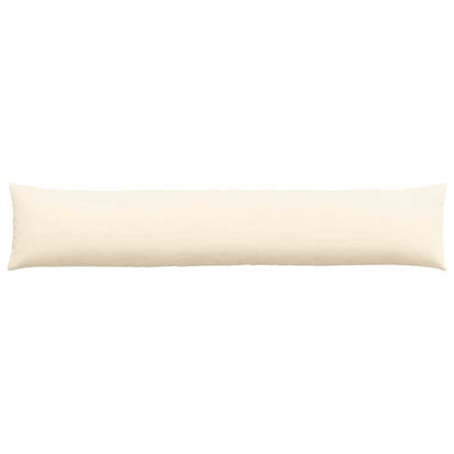 Cuscini da Divano 2 pcs Crema 200 x 40 cm Tessuto in Cords | homemem39