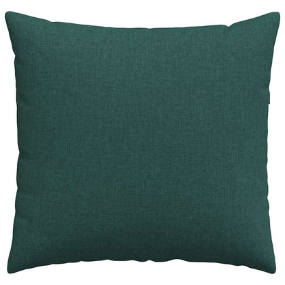 Cuscini da Divano 2 pcs Verde Scuro 45 x 45 cm Tessuto | homemem39