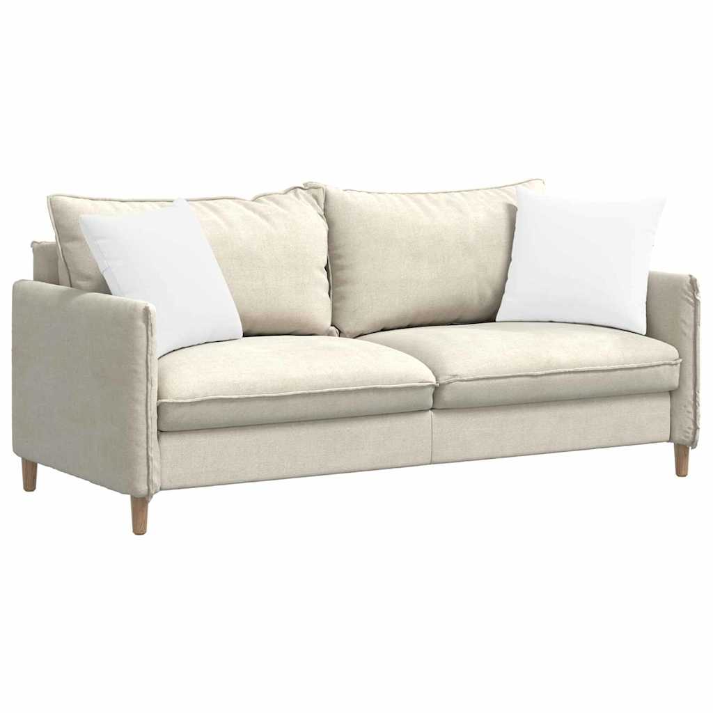 Cuscini da Divano 2 pcs Bianco 45 x 45 cm Tessuto | homemem39